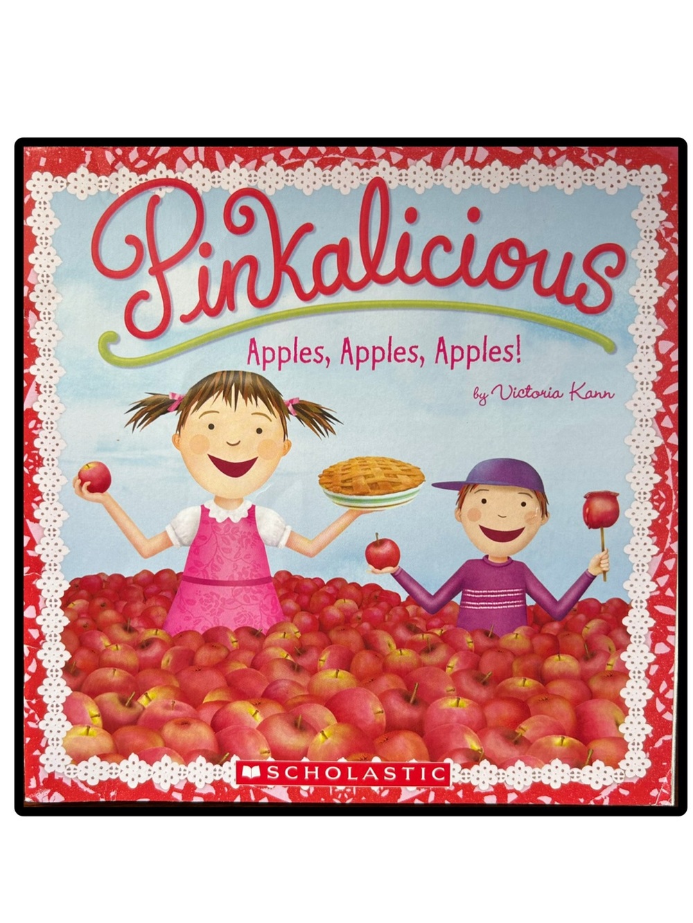 BUNDLE & SAVE🎉 Pinkalicious Apples, Apples, Apples Softcover Book